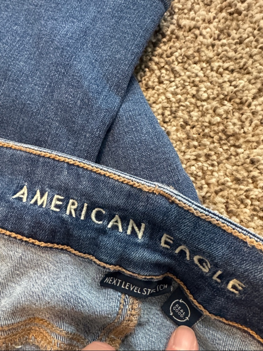 American Eagle Outfitters Women's Artist Crop Capri/Ankle Jeans - Picture 11 of 11